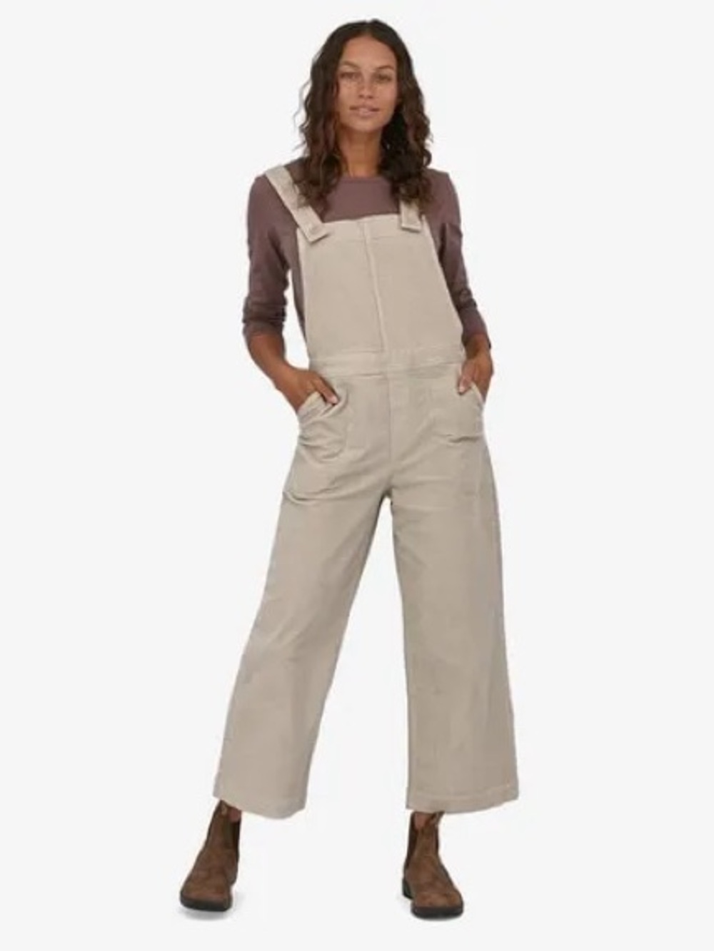 Patagonia Women's Stand Up Cropped Corduroy Overalls